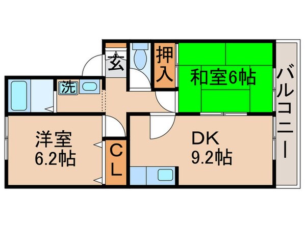 リッツハウスの物件間取画像